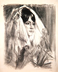 Mantilla, Madame Anglada, 1905 tekijältä Albert de Belleroche